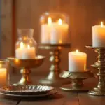 30 Gold Candle Holder Decor Ideas That Shine in Every Space