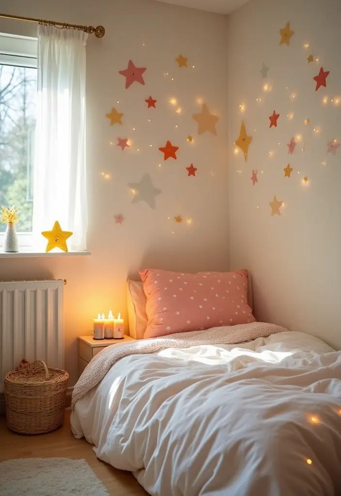 30+ Home Decor Ideas Featuring Star Candle Holders for Magical Nights 57 30+ Home Decor Ideas Featuring Star Candle Holders for Magical Nights - 23. Star Candle Holders for Kids' Spaces