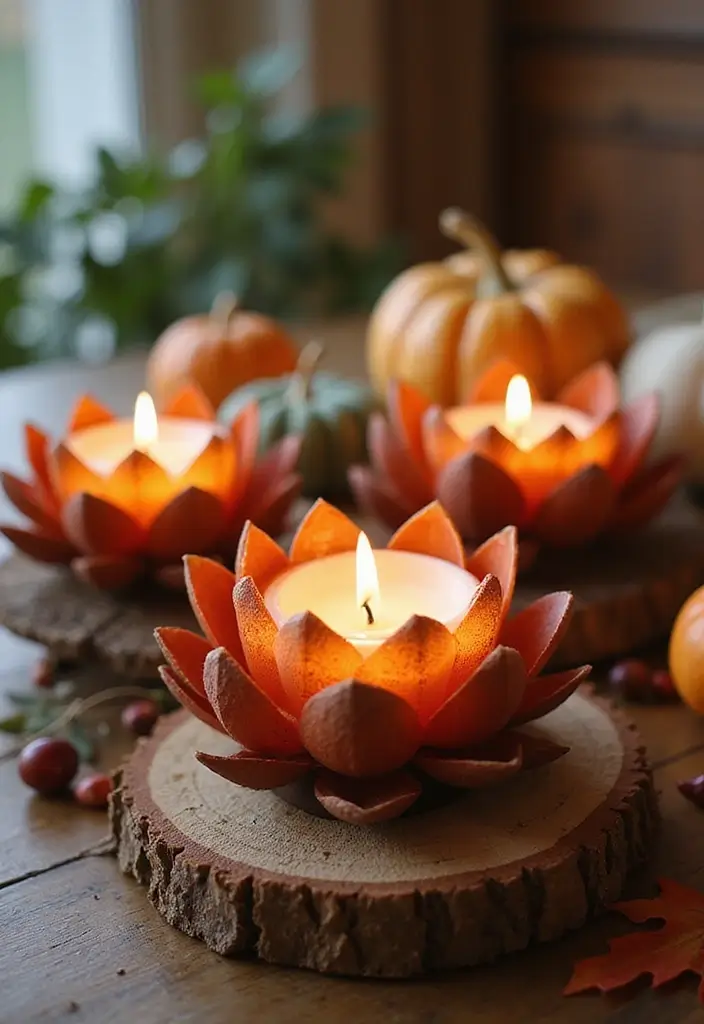 30 Metal Candle Stand Decor Ideas That Add Height and Drama 39 30 Metal Candle Stand Decor Ideas That Add Height and Drama - 15. Lotus Candle Holders for Seasonal Decor