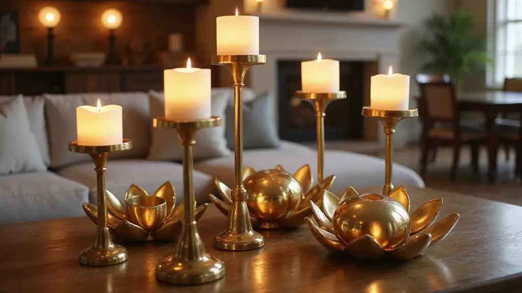 30 Metal Candle Stand Decor Ideas That Add Height and Drama
