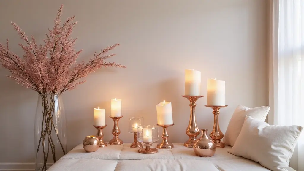 30 Rose Gold Candle Decor Ideas That Feel Modern and Feminine