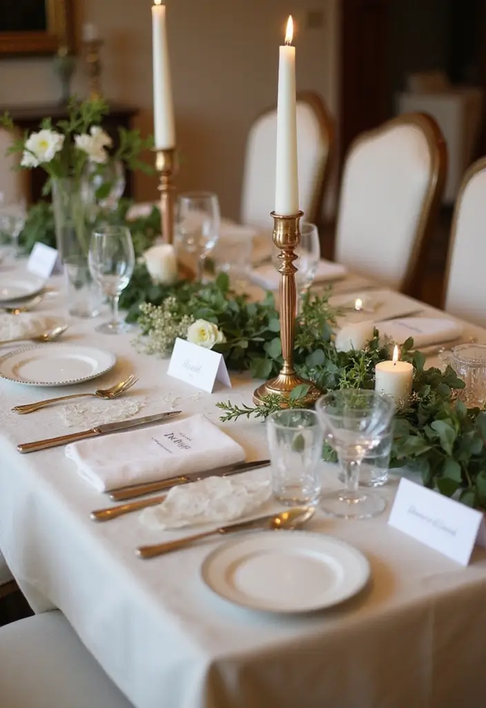 30 Taper Candlestick Decor Ideas for Elegant Dining Rooms 64 30 Taper Candlestick Decor Ideas for Elegant Dining Rooms - 10. Personal Touches
