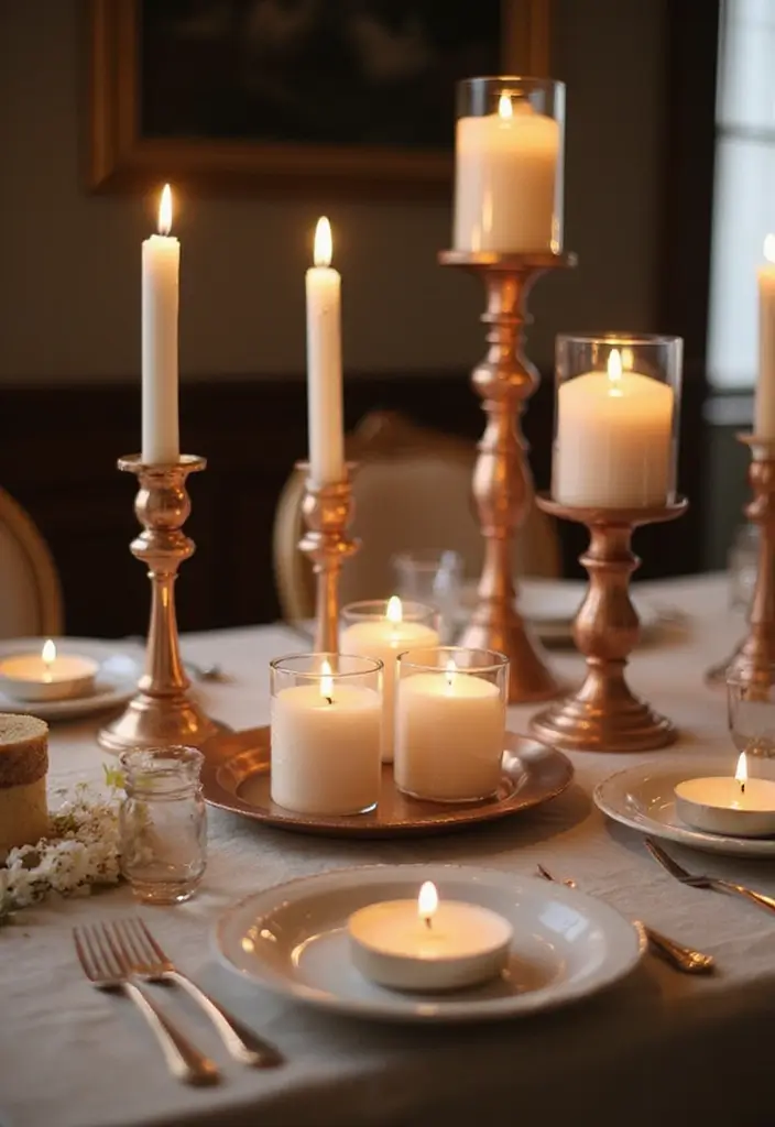 30 Taper Candlestick Decor Ideas for Elegant Dining Rooms 72 30 Taper Candlestick Decor Ideas for Elegant Dining Rooms - 12. Floating Candle Designs