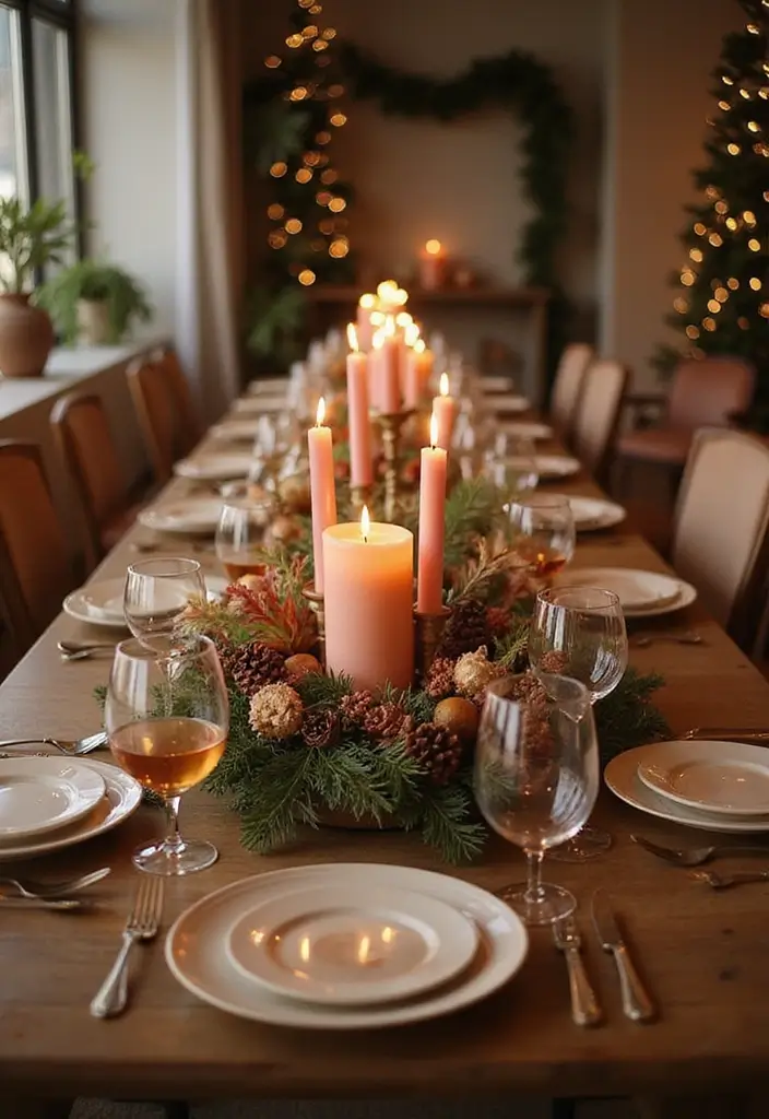 30 Taper Candlestick Decor Ideas for Elegant Dining Rooms 105 30 Taper Candlestick Decor Ideas for Elegant Dining Rooms - 21. Thematic Centerpieces